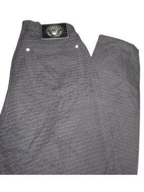 Versace Jeans Couture Straight Leg Quilted Cotton Jeans Pants 30 44 Italian US 8